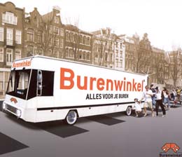 de burenwinkel is een initiatief van 17 buren, EGBG, Sandberg Institute, Instituut Liefde in de Stad, Paradiso, SKOR