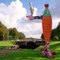 de Zalm bij de stuw van Vilsteren