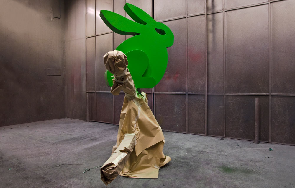 the painted rabbit