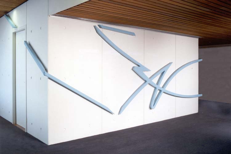 het blauwe relief, © André Boone