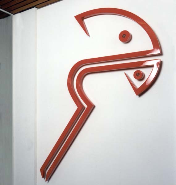 het rode relief, © André Boone