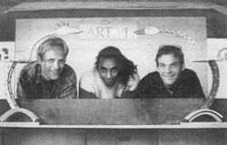 met Ton Lammers, Deddy Pattirua en Andr boone.