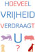 de tekst hoeveel vrijheid verdraagt u. Een ontwerp voor een stoeptegel